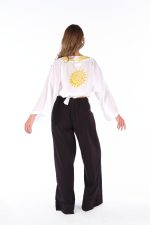Claudy Top Baskılı - Görsel 11