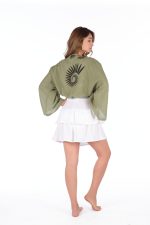 Claudy Top Baskılı - Görsel 8